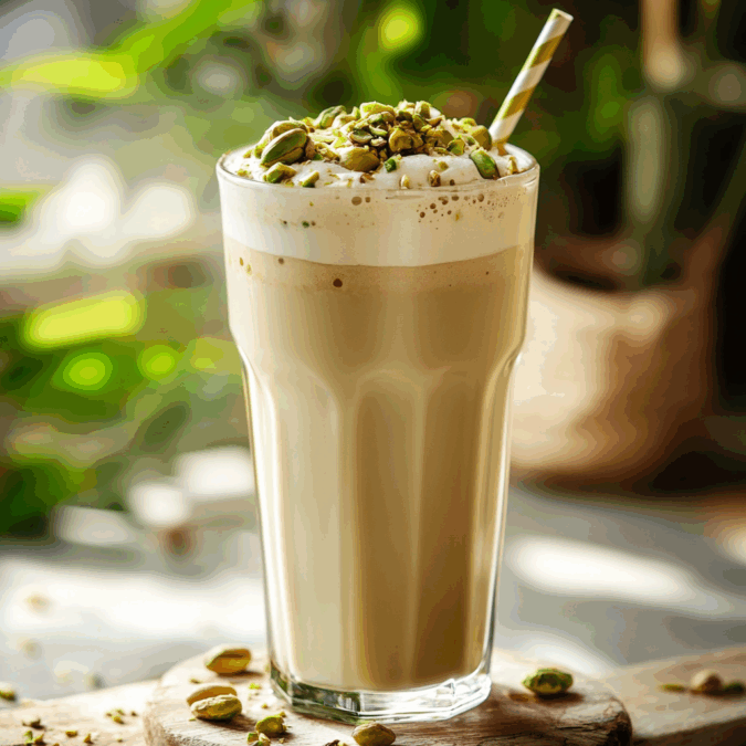 Pistaccio İce Cream Latte